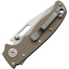 Demko AD 20.5 Shark-Lock S35VN Tan Folding Knife 3" Blade