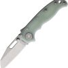 Demko AD 20.5 Shark-Lock Folding Knife S35VN Jade G10