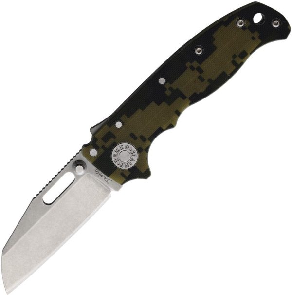 Demko AD 20.5 Shark-Lock Folding Knife S35VN Digital Camo