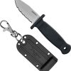 Demko Armiger 2 Clip Point Serrated Fixed Blade