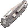 Demko AD20.5 Shark-Lock Folding Knife CPM-20CV Milled Titanium