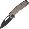 Demko Shark Cub Shark-Lock Gray Folding Knife CPM-20CV