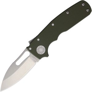 Demko Shark Cub Shark-Lock OD Green G10 CPM-20CV