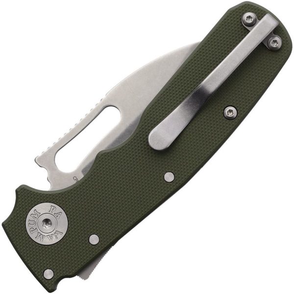 Demko Shark Cub Shark-Lock OD Green G10 CPM-20CV