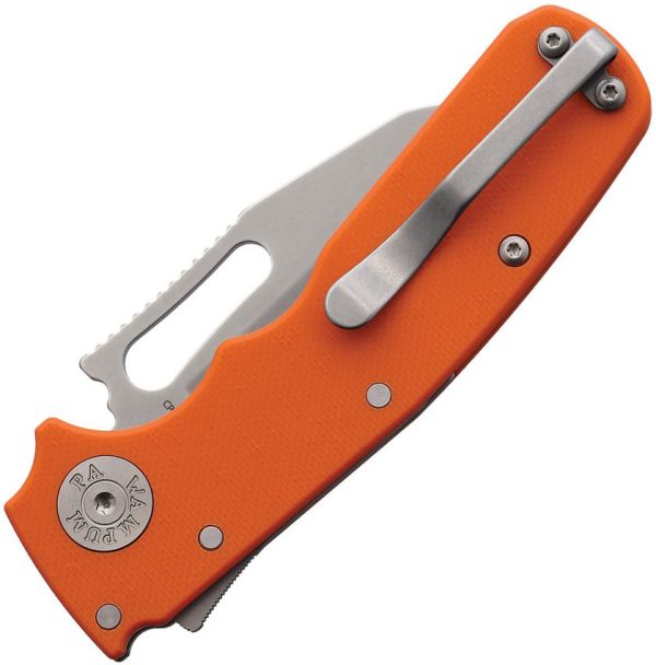 Demko Shark Cub Folding Knife CPM-20CV Orange G10 Shark-Lock