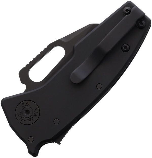 Demko Nano Shark Lock Stealth CPM-20V Black Folding Knife