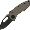 Demko Nano Shark Lock 20CV Folding Knife Stealth Gray