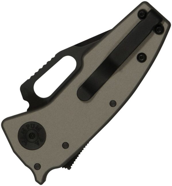 Demko Nano Shark Lock 20CV Folding Knife Stealth Gray