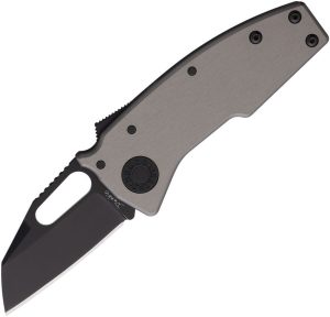 Demko Nano Shark Lock Stealth Gray Folding Knife CPM-20CV