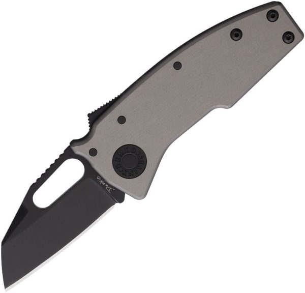 Demko Nano Shark Lock Stealth Gray Folding Knife CPM-20CV