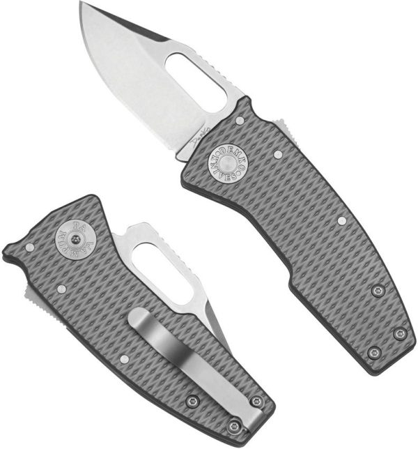 Demko Nano Shark Lock Milled Ti Folding Knife CPM-20CV