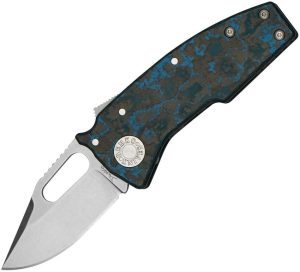 Demko Nano Shark Lock Fat CF Clip CPM-20CV Folding Knife