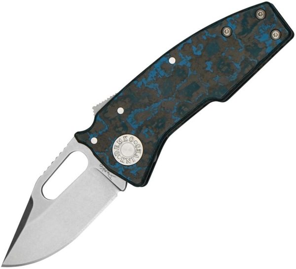 Demko Nano Shark Lock Fat CF Clip CPM-20CV Folding Knife