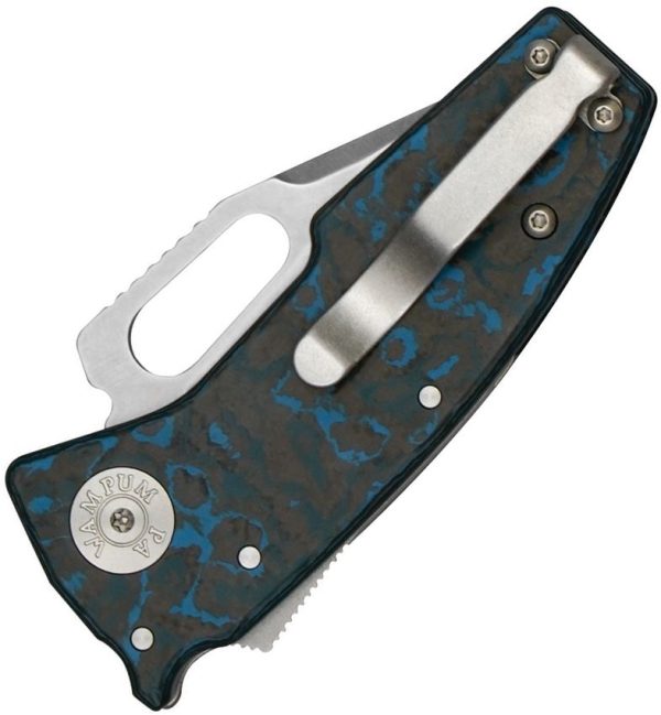 Demko Nano Shark Lock Fat CF Clip CPM-20CV Folding Knife