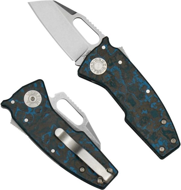 Demko Nano Shark Lock Arctic 20CV Folding Knife Carbon Fiber