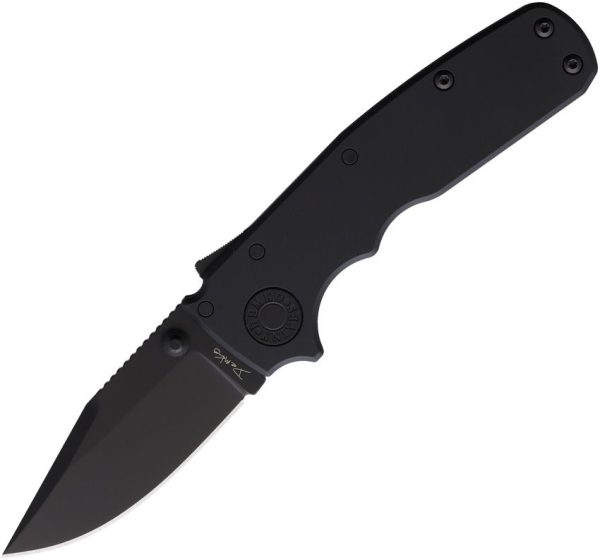 Demko Shark Cub Shark-Lock CPM-20CV Black Folding Knife