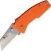 Demko Razor Shark Folding Knife Orange GRN 2.25" Stainless Blade