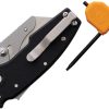 Demko Razor Shark GRN Black Utility Blade Folder