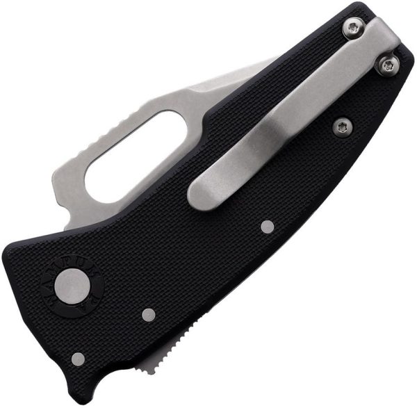Demko Nano Shark Lock Black GRN Clip Point AUS-10A