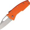 Demko Nano Shark Lock Orange GRN Folding Knife