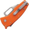 Demko Nano Shark Lock Orange GRN Folding Knife