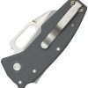 Demko Nano Shark AUS-10A Folding Knife Gray GRN Handle