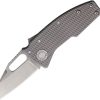 Demko Nano Shark Lock Stealth Titanium CPM-20CV