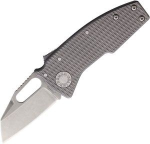 Demko Nano Shark Lock Stealth Titanium CPM-20CV