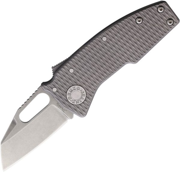 Demko Nano Shark Lock Stealth Titanium CPM-20CV