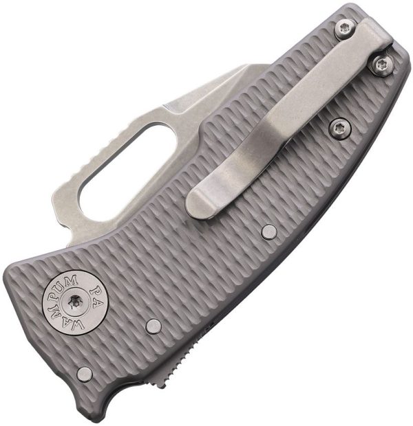 Demko Nano Shark Lock Stealth Titanium CPM-20CV