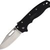 Demko AD 20.5 Shark-Lock Black Folding Knife AUS-10A Stainless