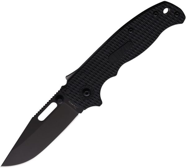 Demko AD 20.5 Shark-Lock Black D2 Folding Knife