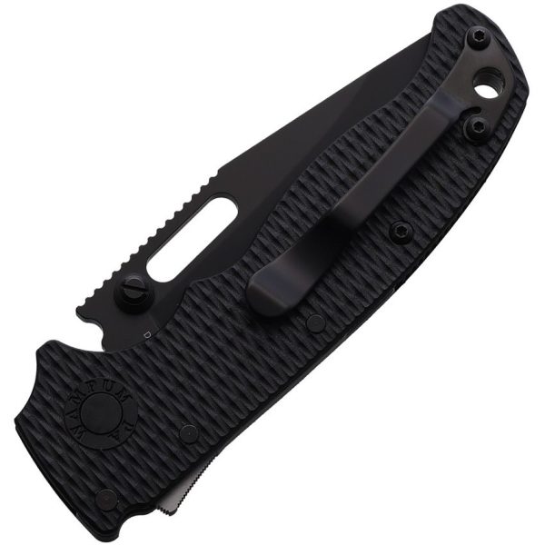 Demko AD 20.5 Shark-Lock Black D2 Folding Knife
