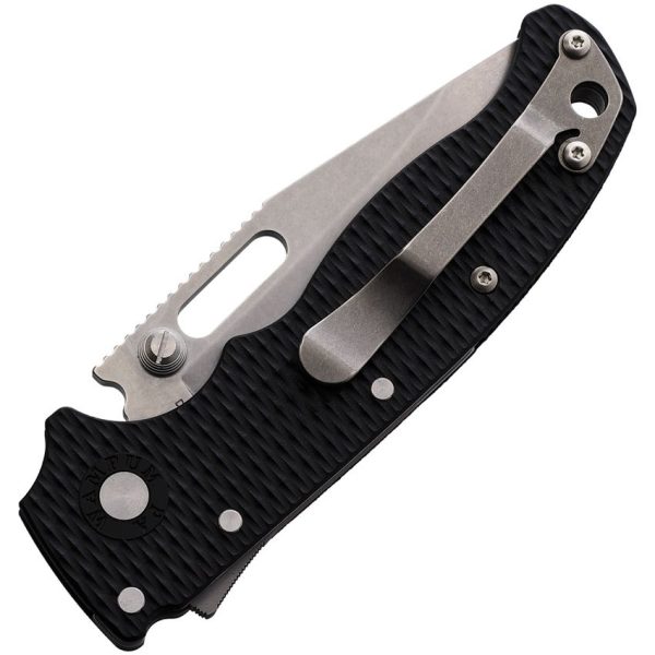 Demko AD 20.5 Shark-Lock D2 Steel Folding Knife Black
