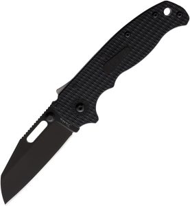 Demko AD 20.5 Shark-Lock 3" Black DLC AUS-10A Folding Knife