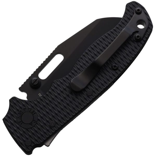 Demko AD 20.5 Wharncliffe Shark-Lock - Black DLC