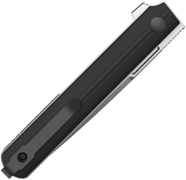 DOTS Gear Chairman Linerlock Black 154CM Folding Knife