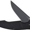DOTS Gear Veloce Linerlock Black Folding Knife AUS-10A Blade