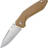 DOTS Gear Hercules LinQ Lock Brown Folding Knife K110 Steel