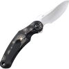 DOTS Gear Grebe Framelock CPM-20CV Black Titanium Folding Knife