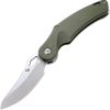 DOTS Gear Xpoise Race Lock Folding Knife VG-10 Green Titanium