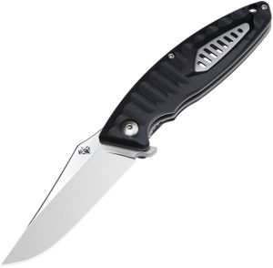DOTS Gear Regatta Linerlock Black Folding Knife AUS-10A