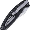 DOTS Gear Regatta Linerlock Black Folding Knife AUS-10A