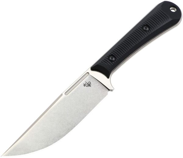 DOTS Gear Survival Crafter Fixed Blade K110 Steel Black G10