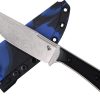 DOTS Gear Survival Crafter Fixed Blade K110 Steel Black G10