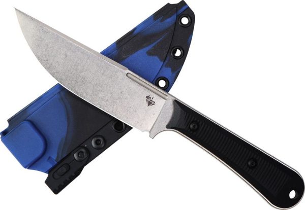 DOTS Gear Survival Crafter Fixed Blade K110 Steel Black G10