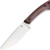 DOTS Gear Field Crafter Fixed Blade K110 Tool Steel Brown Micarta