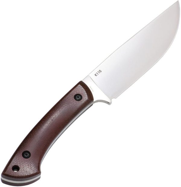 DOTS Gear Field Crafter Fixed Blade K110 Tool Steel Brown Micarta