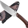 DOTS Gear Field Crafter Fixed Blade K110 Tool Steel Brown Micarta