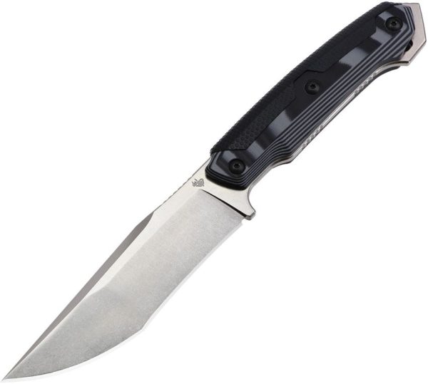 DOTS Gear Nova II Fixed Blade K110 Steel Black G10 EDC Knife